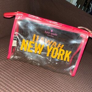kate spade New York cosmetic pouch